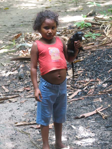 F2.Girl with Monkey